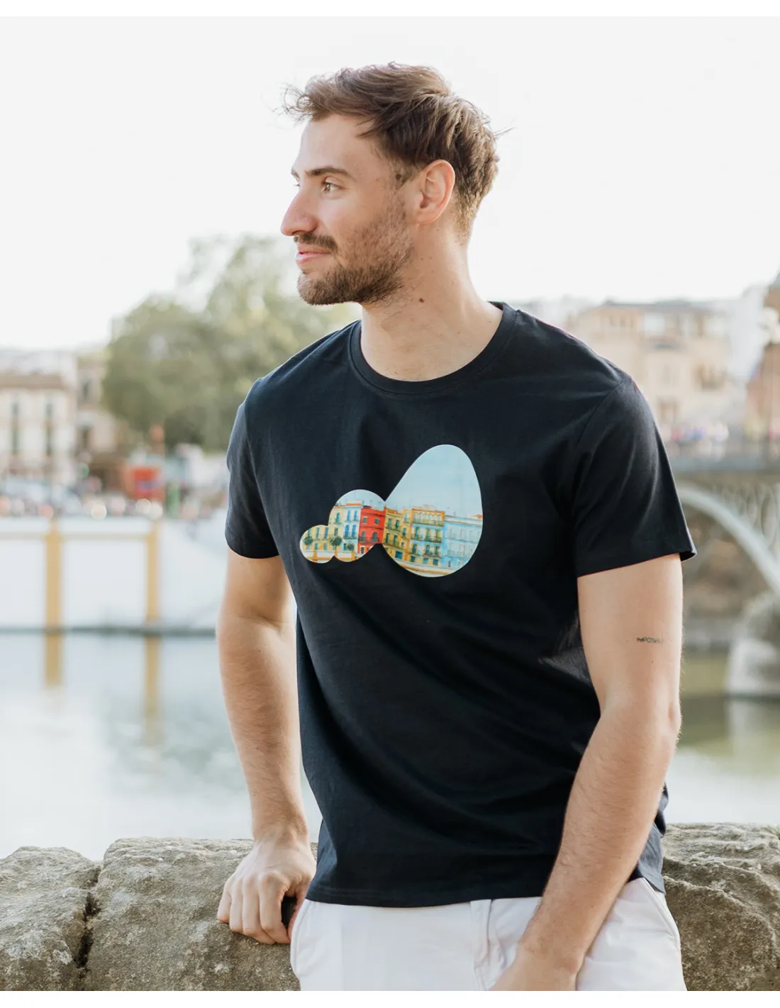 Camiseta Triana Acuarela | de Triana