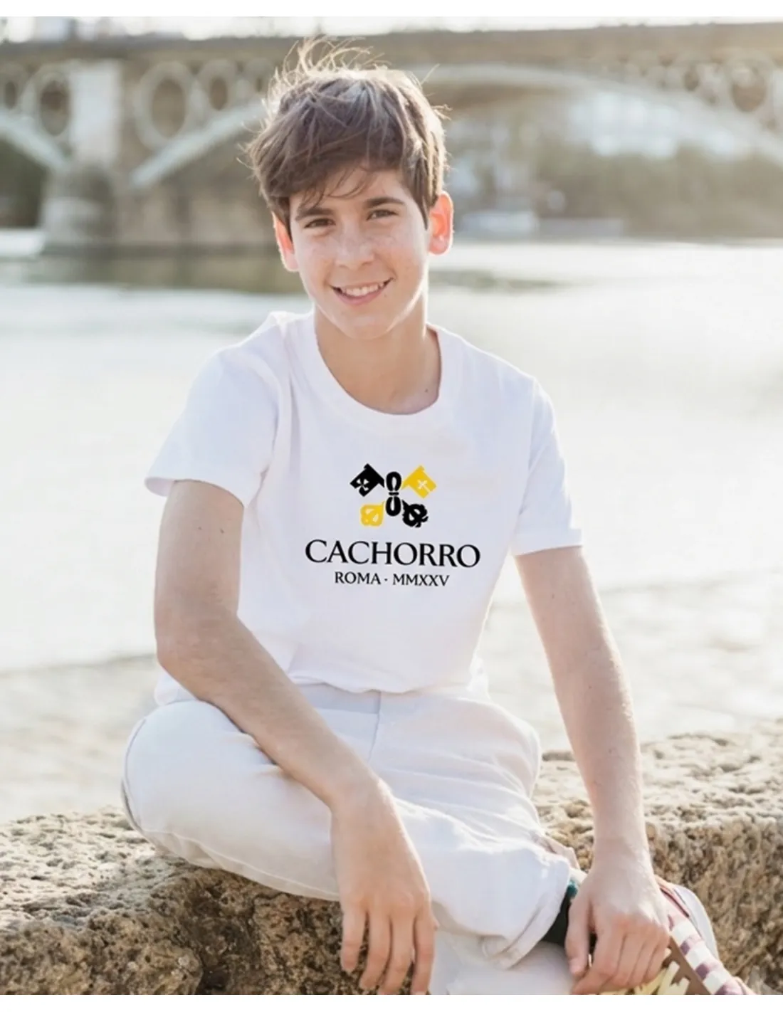 Camiseta Cachorro Roma Niño | de Triana