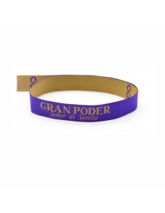 Pulsera Tela Gran Poder Señor de Sevilla