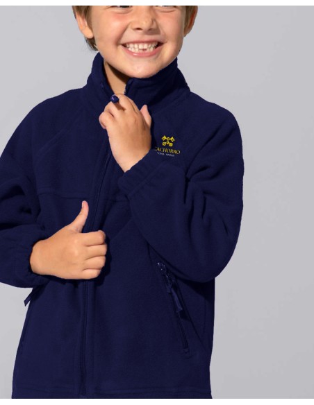 polar niño azul marino