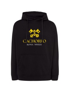 sudadera unisex negro