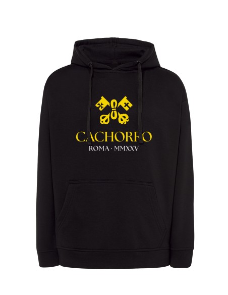 sudadera unisex negro