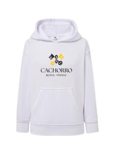 sudadera blanca niño