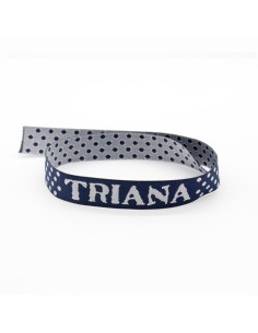 Pulsera Tela Triana Lunares