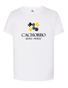 camiseta blanca niño