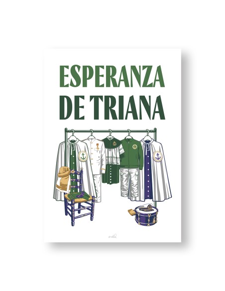 Lámina A5 Esperanza de Triana