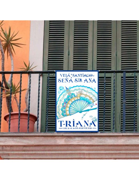 Balconera Cartel Velá Santa Ana 26