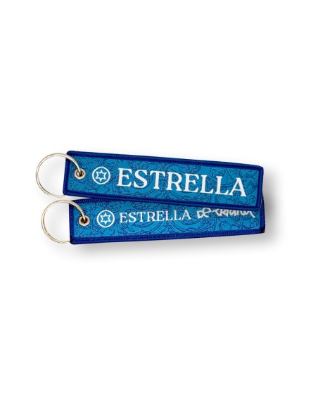 LLAVERO Tejido Estrella